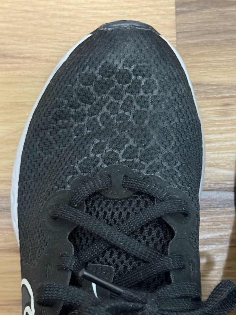 Women’s Black Athletic Shoe - fabulous print- Breathable Mesh